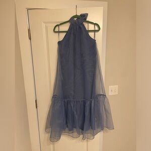 Anthropologie Maeve Tulle Halter Dress. XS